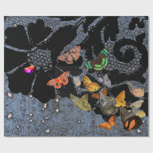 FLÄCHENMUSTER, TWILIGHT- UND SCHALTFLÄCHEN, GIFT W GESCHENKPAPIER
