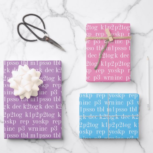 FLÄCHENWÖRTERBUCH II GESCHENKPAPIER SET (Vorderseite)
