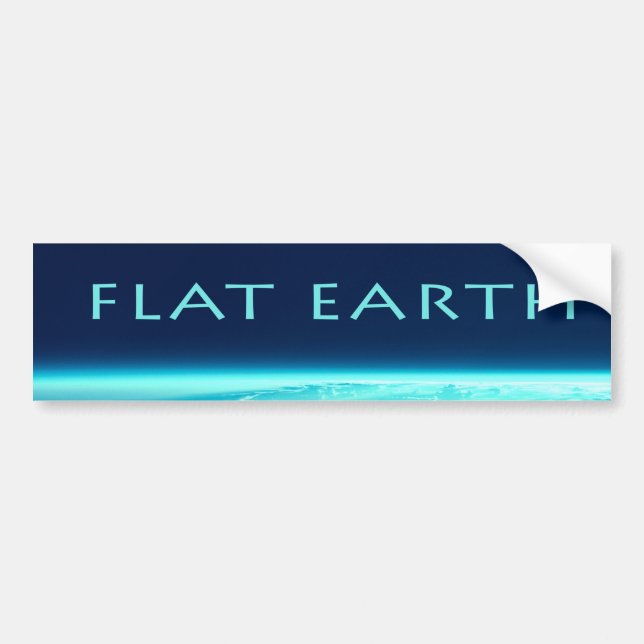 Flacher ErdAutoaufkleber Autoaufkleber (Vorne)