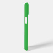 Flacher Neon-Grüner Hintergrund – Schultextur Case-Mate iPhone Hülle (Rückseite / Rechts)