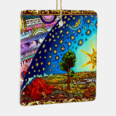 Flacherdekoration Keramikornament (Rechts)