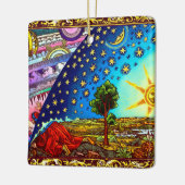 Flacherdekoration Keramikornament (Links)