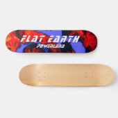 FLACHEREARTH POWERLAND SKATE DECK SKATEBOARD (Horizontal)
