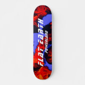 FLACHEREARTH POWERLAND SKATE DECK SKATEBOARD (Vorne)