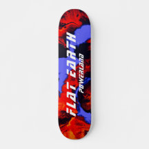 FLACHEREARTH POWERLAND SKATE DECK