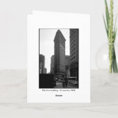 Flaches Eisen Karte (Rückseite)