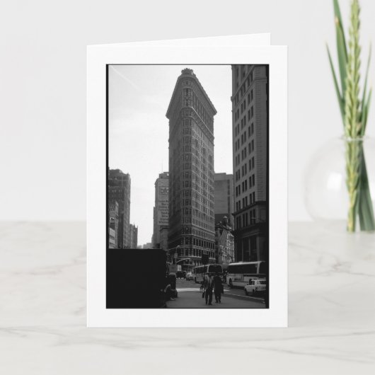 Flaches Eisen Karte (Vorderseite)