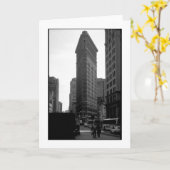 Flaches Eisen Karte (Gelbe Blume)