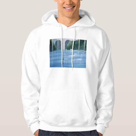 Flaches Ende Hoodie (Vorderseite)