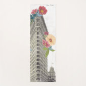Flaches mit Blumeneisen | New York, NY Yogamatte (Vorderseite)