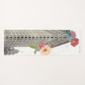 Flaches mit Blumeneisen | New York, NY Yogamatte (Vorderseite (Horizontal))