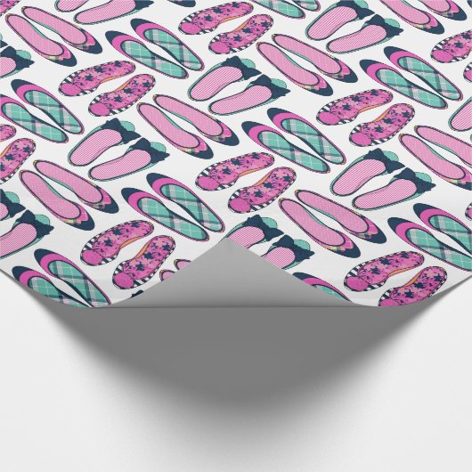 flaches Packpapier des Balletts (Ecke)