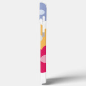 Flachfarbiges Muster Case-Mate iPhone Hülle (Rückseite / Links)