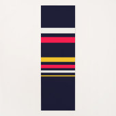 Flachfarbstreifen Yogamatte (Vorderseite)