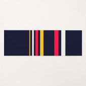 Flachfarbstreifen Yogamatte (Vorderseite (Horizontal))