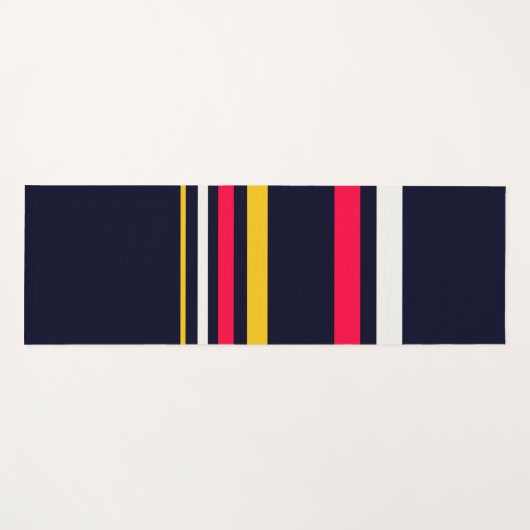 Flachfarbstreifen Yogamatte (Vorderseite (Horizontal))