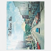 FLACHFLUSS, MISSOURI FLEECEDECKE (Vorderseite)