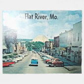 FLACHFLUSS, MISSOURI FLEECEDECKE (Vorderseite (Horizontal))