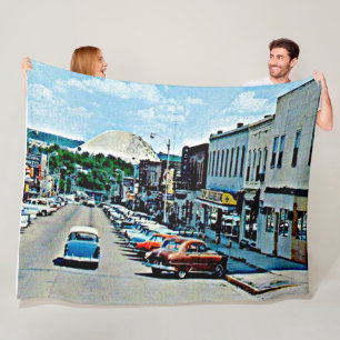 FLACHFLUSS, MISSOURI FLEECEDECKE