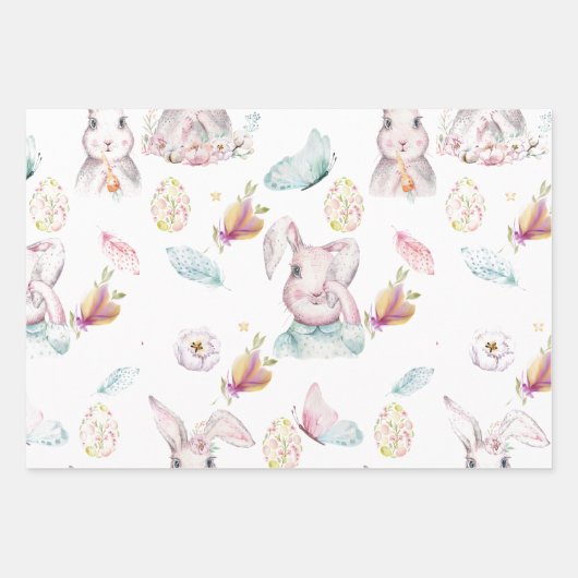 Flachfolien Geschenkpapier Set (Vorderseite 3)