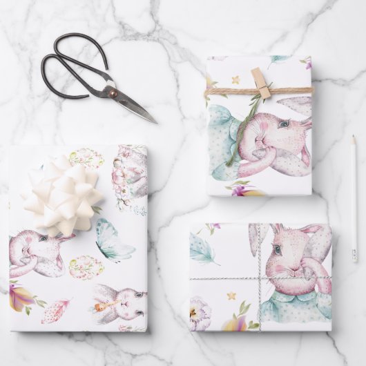 Flachfolien Geschenkpapier Set (Vorderseite)