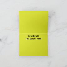 Flachgelber Hintergrund - Zurück-zur-Schule-Textur