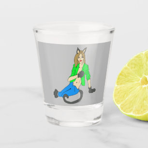 Flachglas Schnapsglas