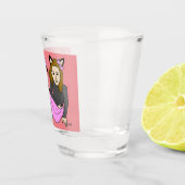 Flachglas Schnapsglas (Rechts)