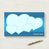 Flachherz-Icon Post-it Klebezettel (Auf Schreibtisch)