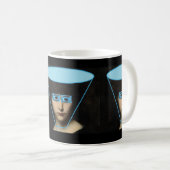 Flachhut-Tasse Kaffeetasse (VorderseiteRechts)