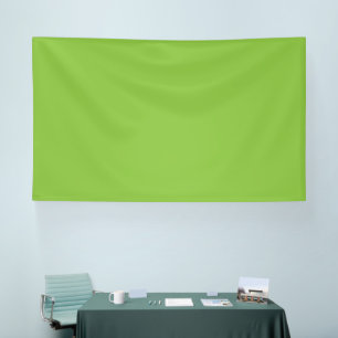 Flachkalkgrün - Schultextur Banner