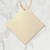 Flachkalkgrün - Schultextur Geschenkanhänger (Vorderseite)