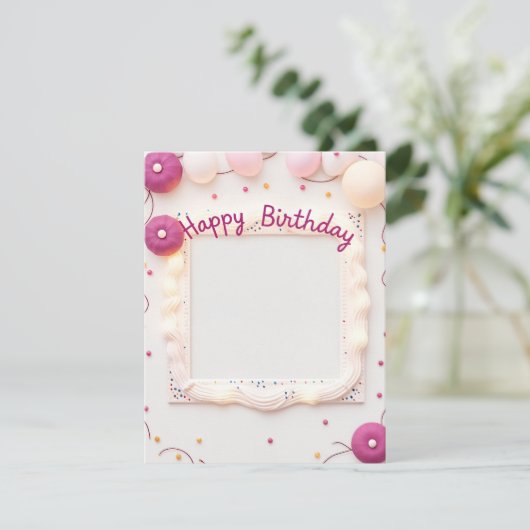 Flachkarte (Stehend Vorderseite)