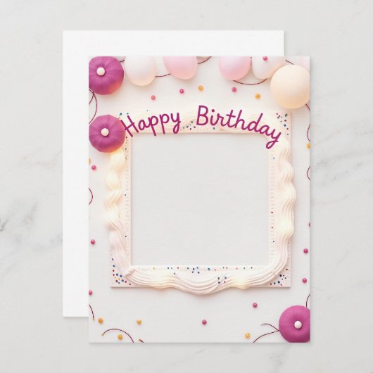 Flachkarte (Vorne/Hinten)