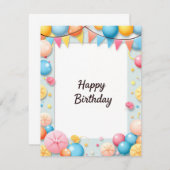 Flachkarte (Vorne/Hinten)