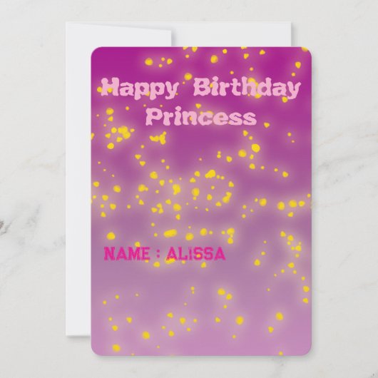 Flachkarte (Vorderseite)