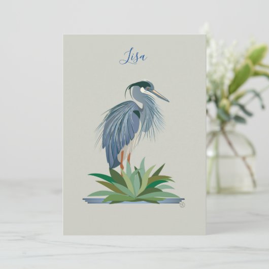 Flachkarte (Stehend Vorderseite)