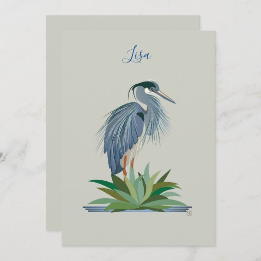 Flachkarte (Vorne/Hinten)