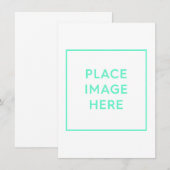 Flachkarte (Vorne/Hinten)