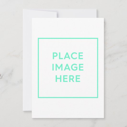 Flachkarte (Vorderseite)