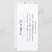 Flachkarte (Rückseite)