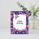 Flachkarte (Stehend Vorderseite)