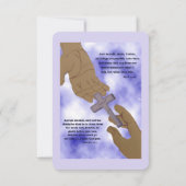 Flachkarte (Rückseite)