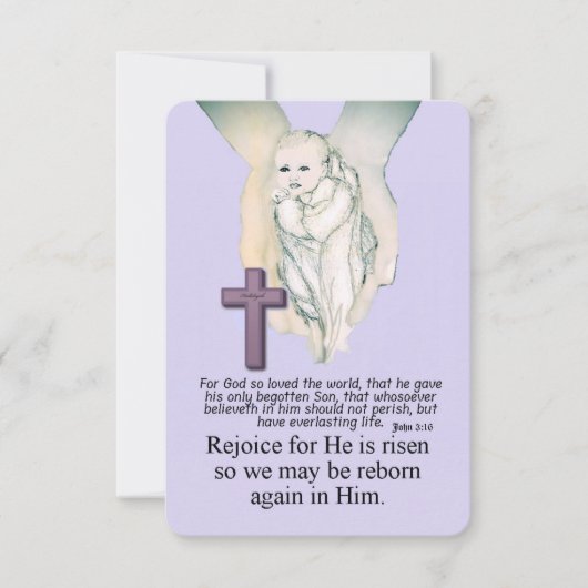 Flachkarte (Vorderseite)