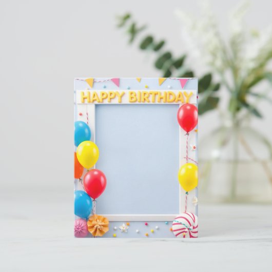 Flachkarte (Stehend Vorderseite)