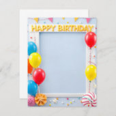 Flachkarte (Vorne/Hinten)