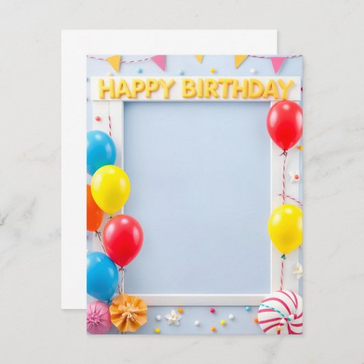 Flachkarte (Vorne/Hinten)