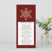 Flachkarte (Stehend Vorderseite)