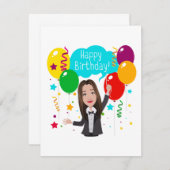 Flachkarte (Vorne/Hinten)