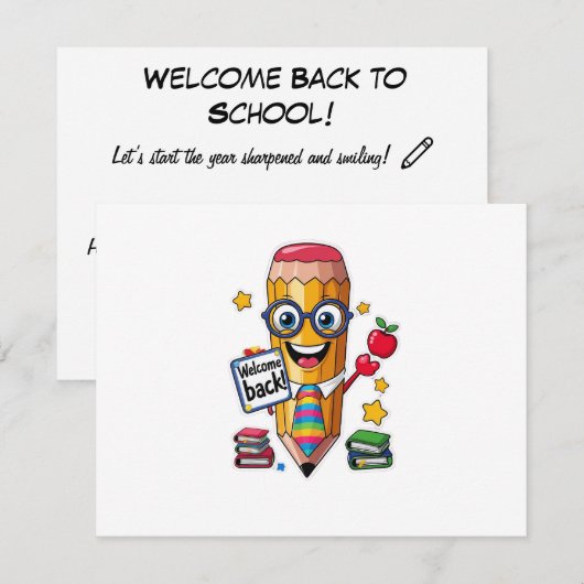 Flachkarte (Vorne/Hinten)